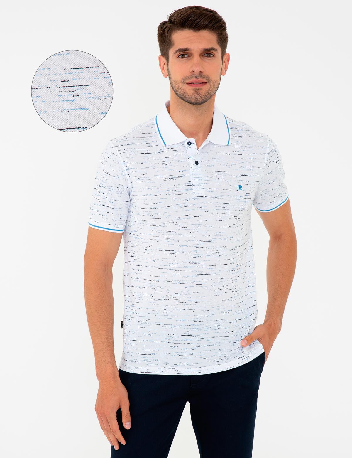 Lacivert Slim Fit Polo Yaka Tişört