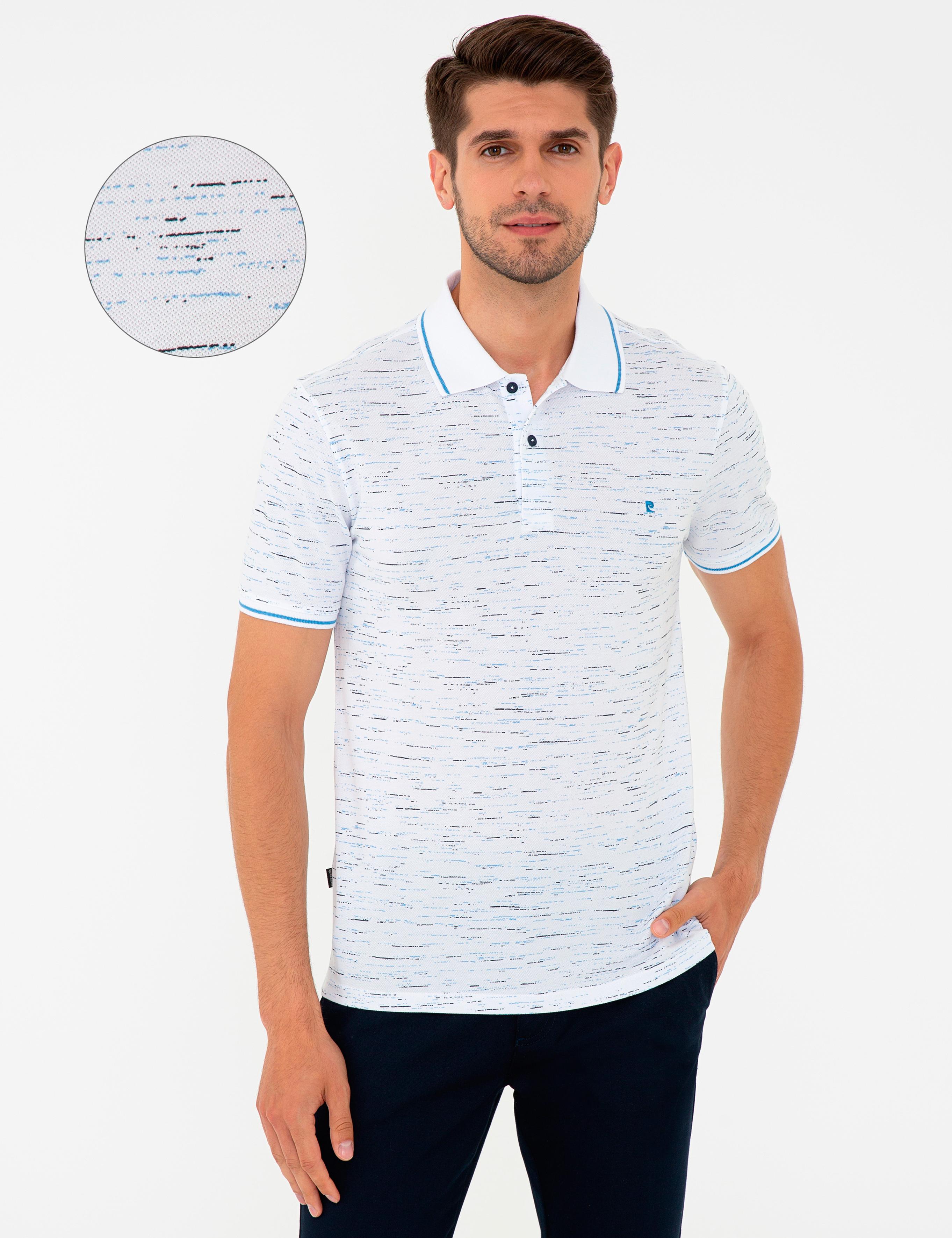 Lacivert Slim Fit Polo Yaka Tişört