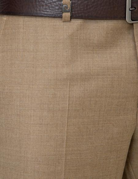 Bej Slim Fit Kumaş Pantolon - 50209244006