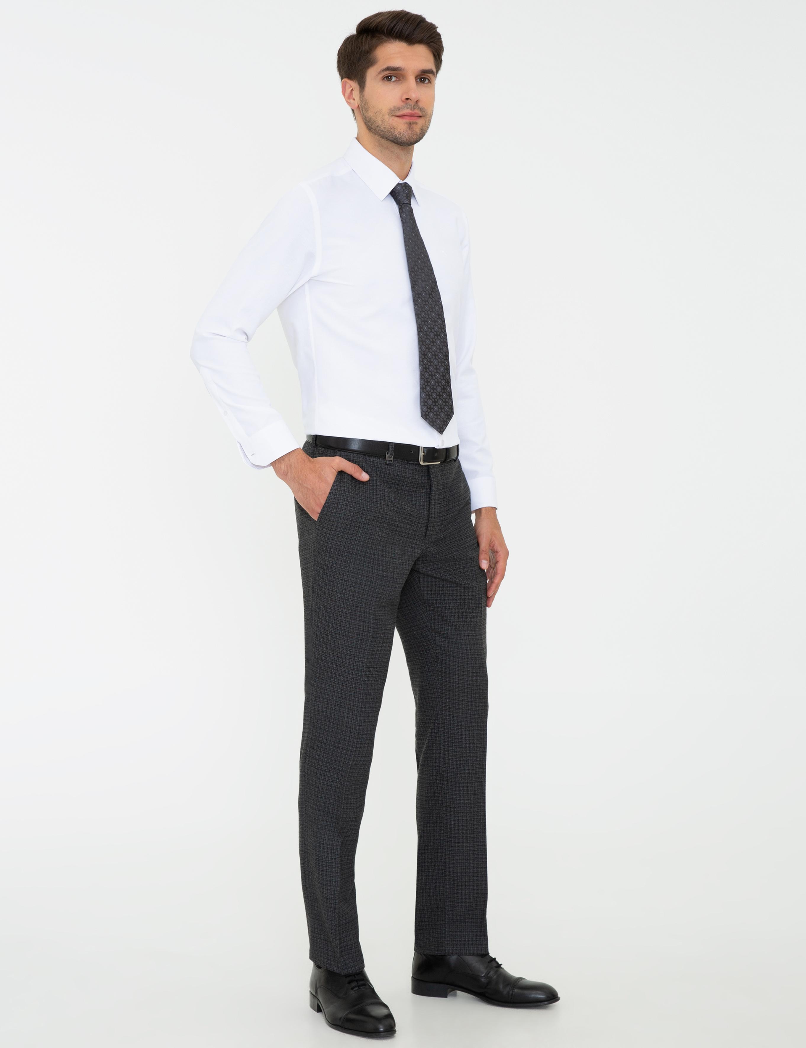 Antrasit Slim Fit Pantolon
