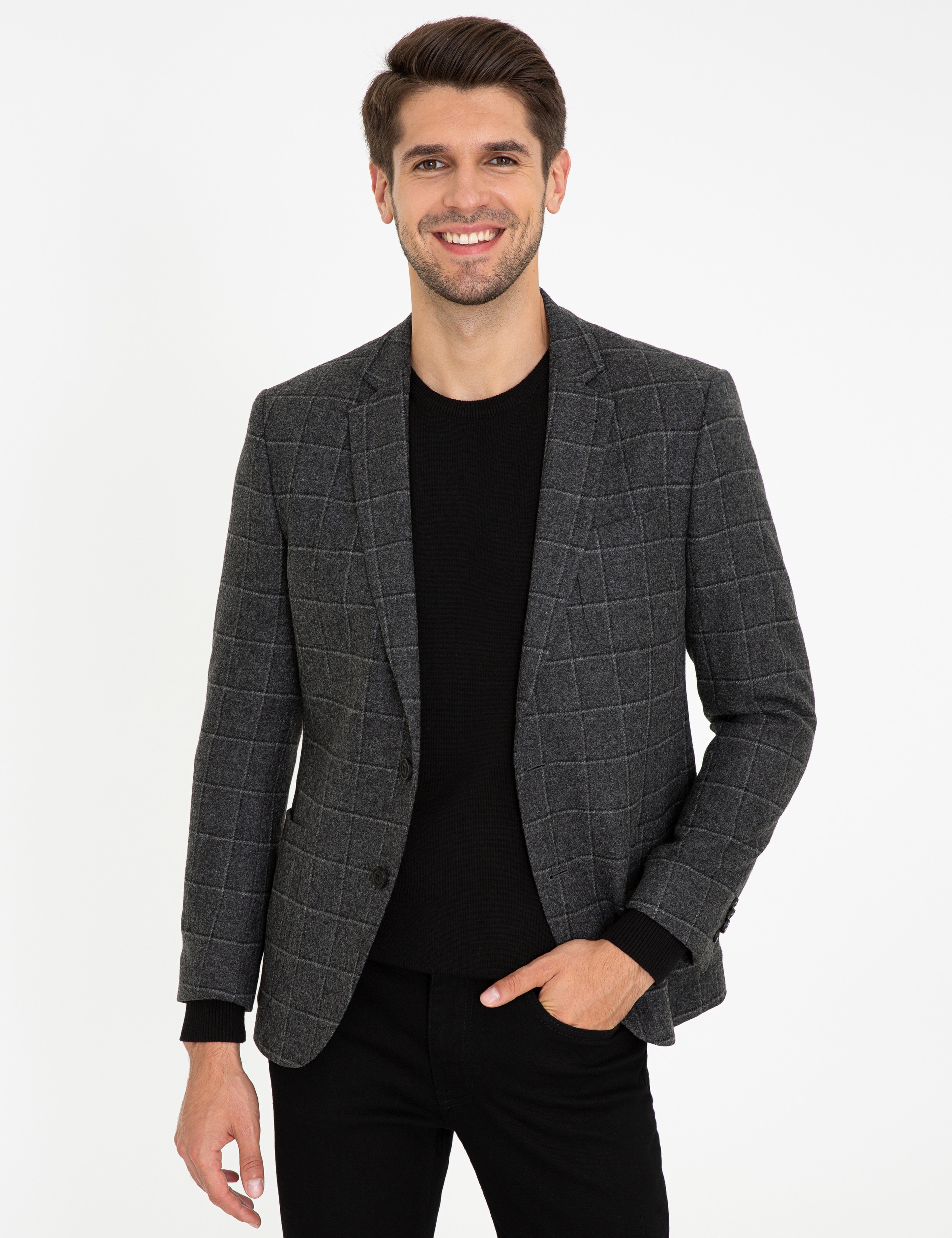 Füme Ex. Slim Fit Ceket - Image 1