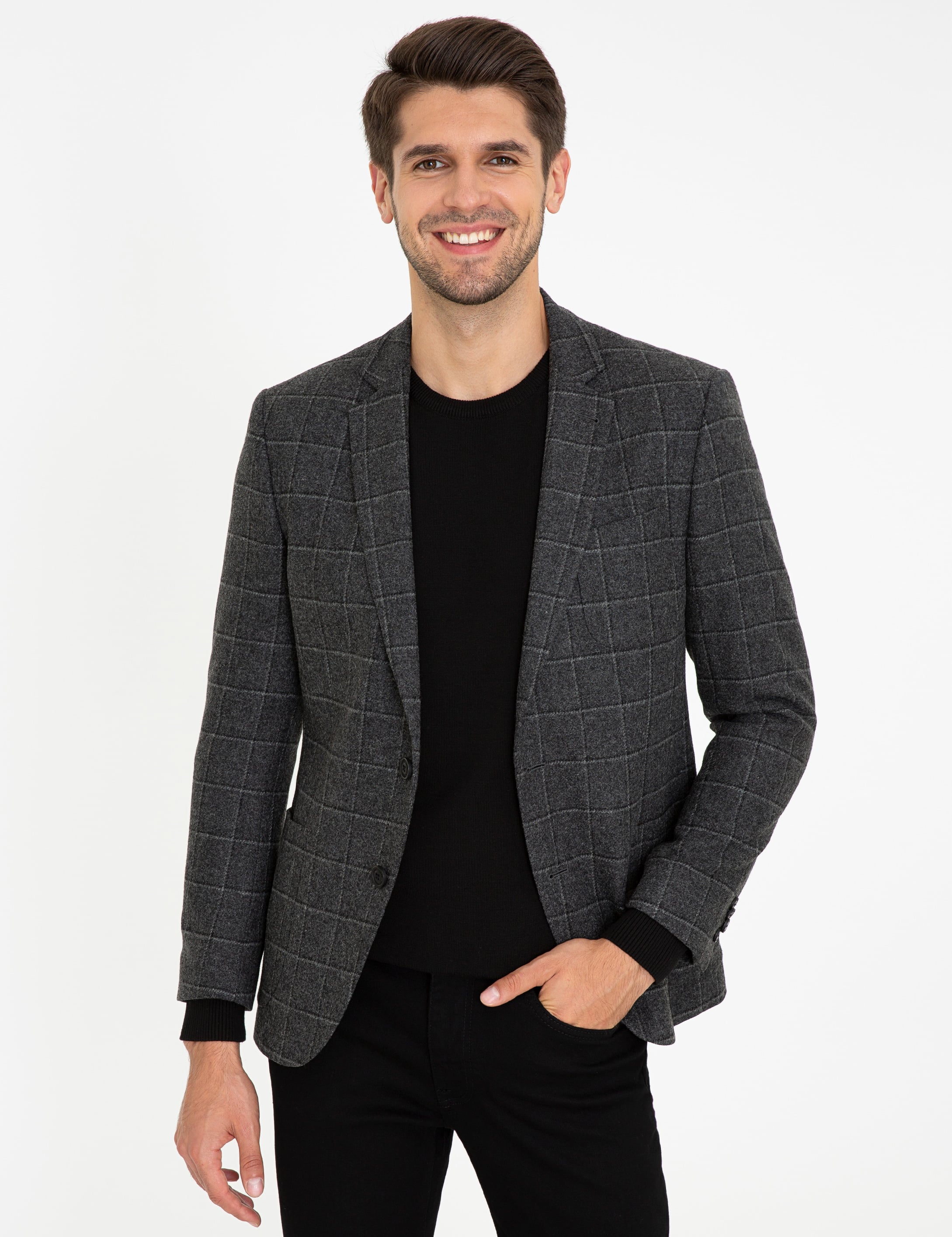 Füme Ex. Slim Fit Ceket