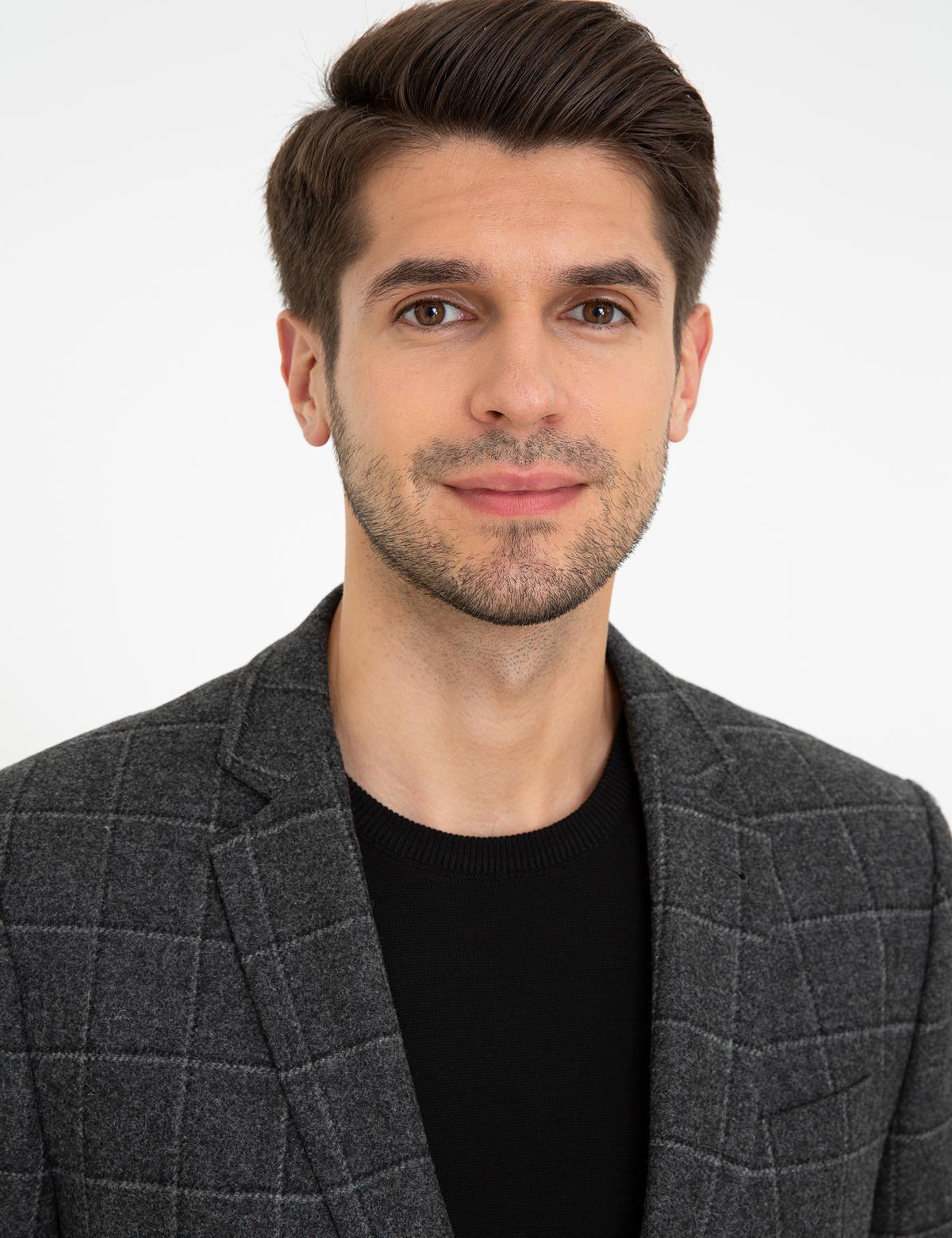 Füme Ex. Slim Fit Ceket - 50209260023