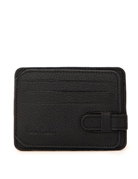 Erkek Siyah Deri Kartlık - 50257452001