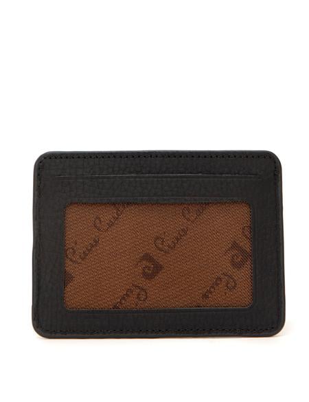 Erkek Siyah Deri Kartlık - 50257452001