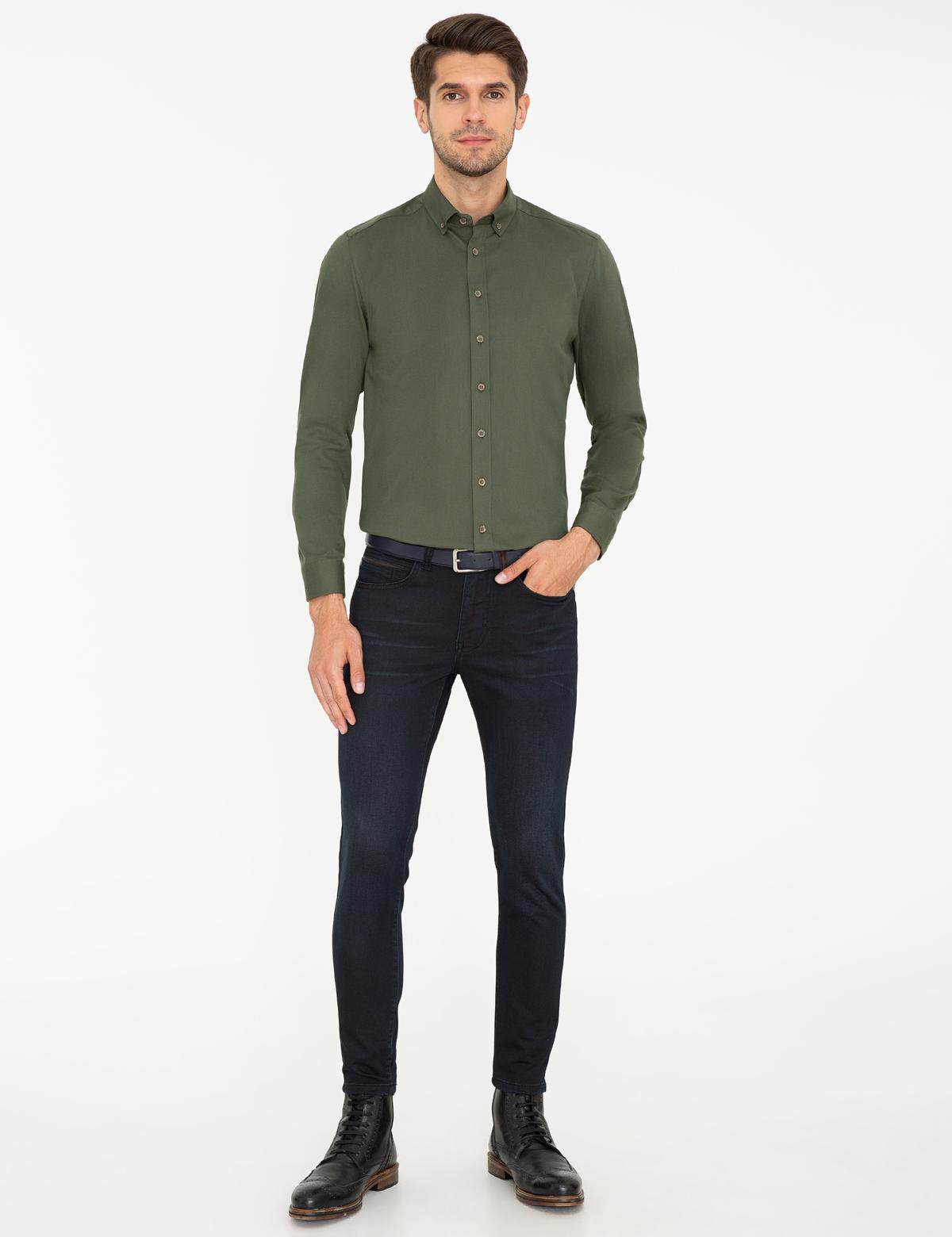 Haki Regular Fit Gömlek - 50238821078