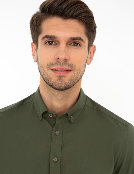 Haki Regular Fit Gömlek - 50238821078