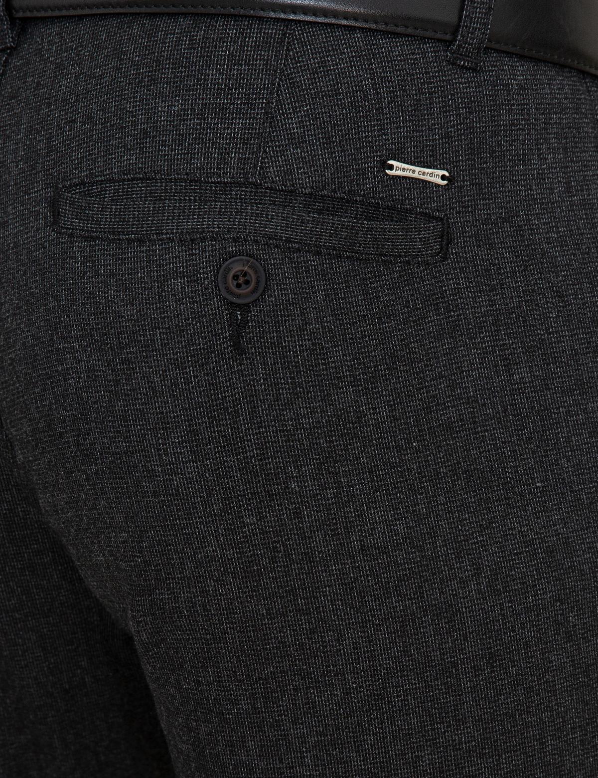 Siyah Slim Fit Kanvas Pantolon - 50241449127