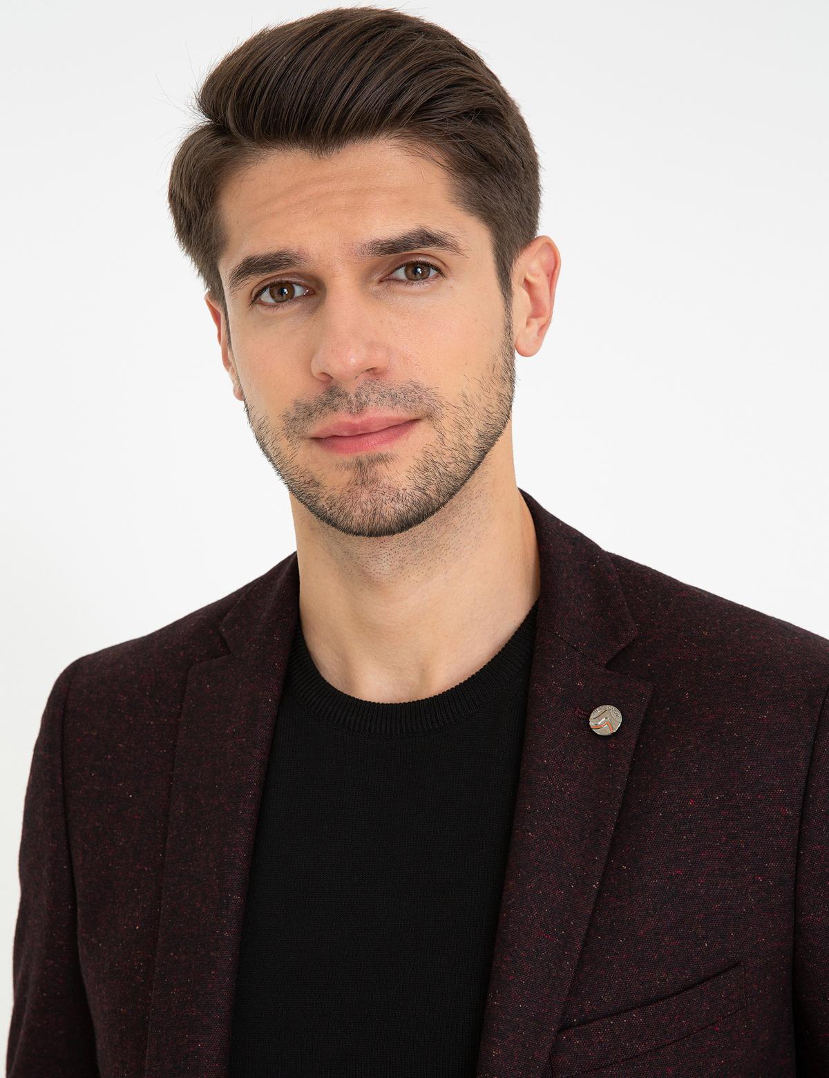 Bordo Ex. Slim Fit Ceket - 50229110182