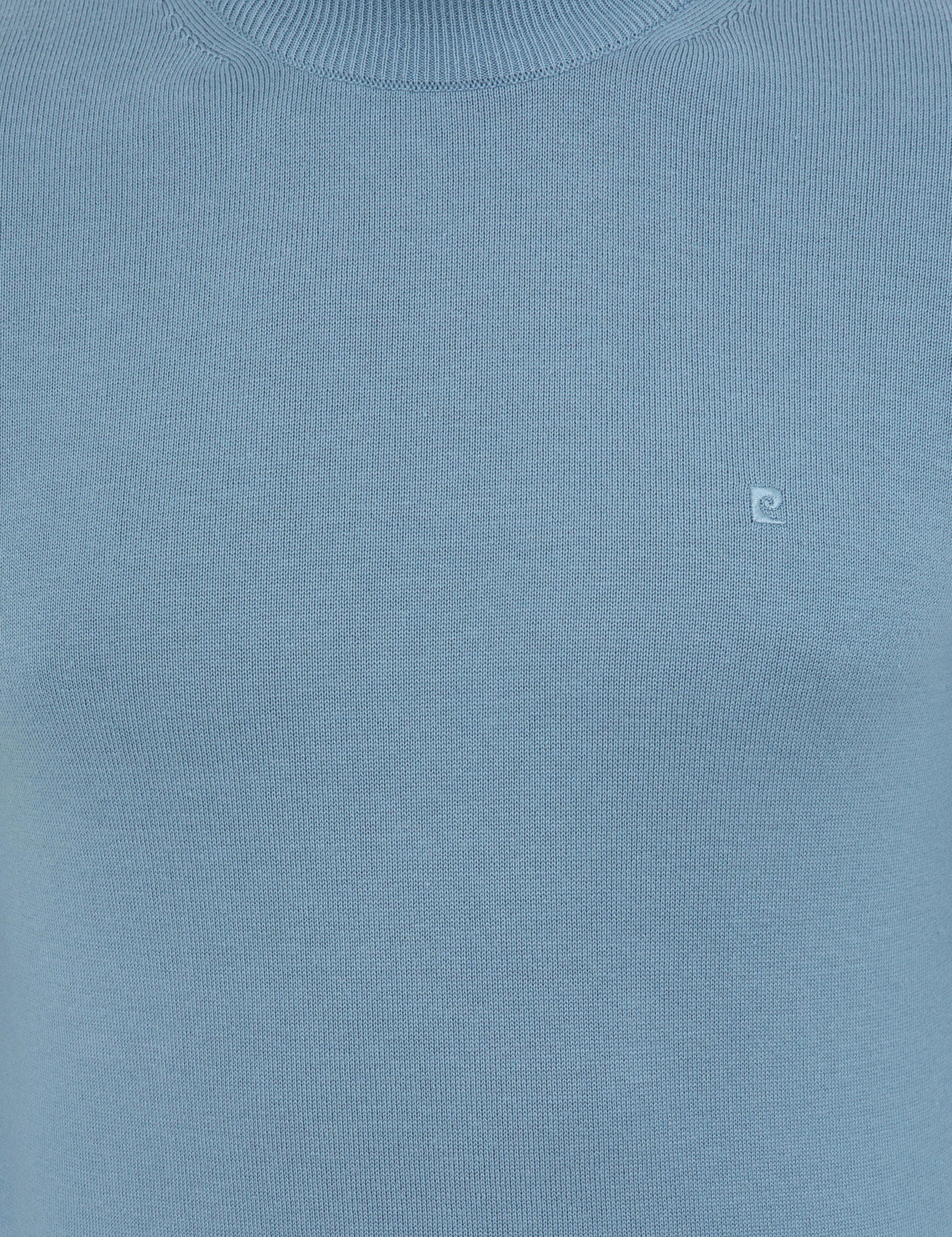 Mavi Slim Fit Yarım Balıkçı Yaka Basic Triko Kazak - Image 6
