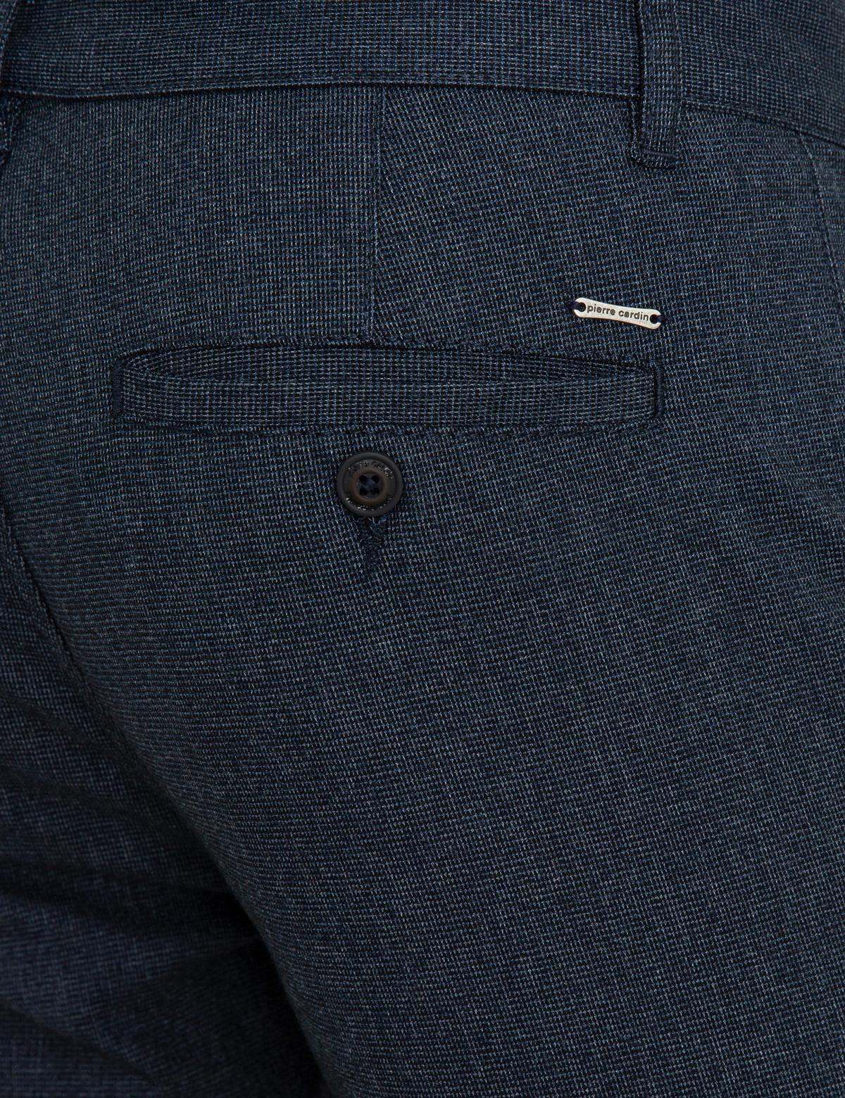 Lacivert Slim Fit Kanvas Pantolon - 50241449087