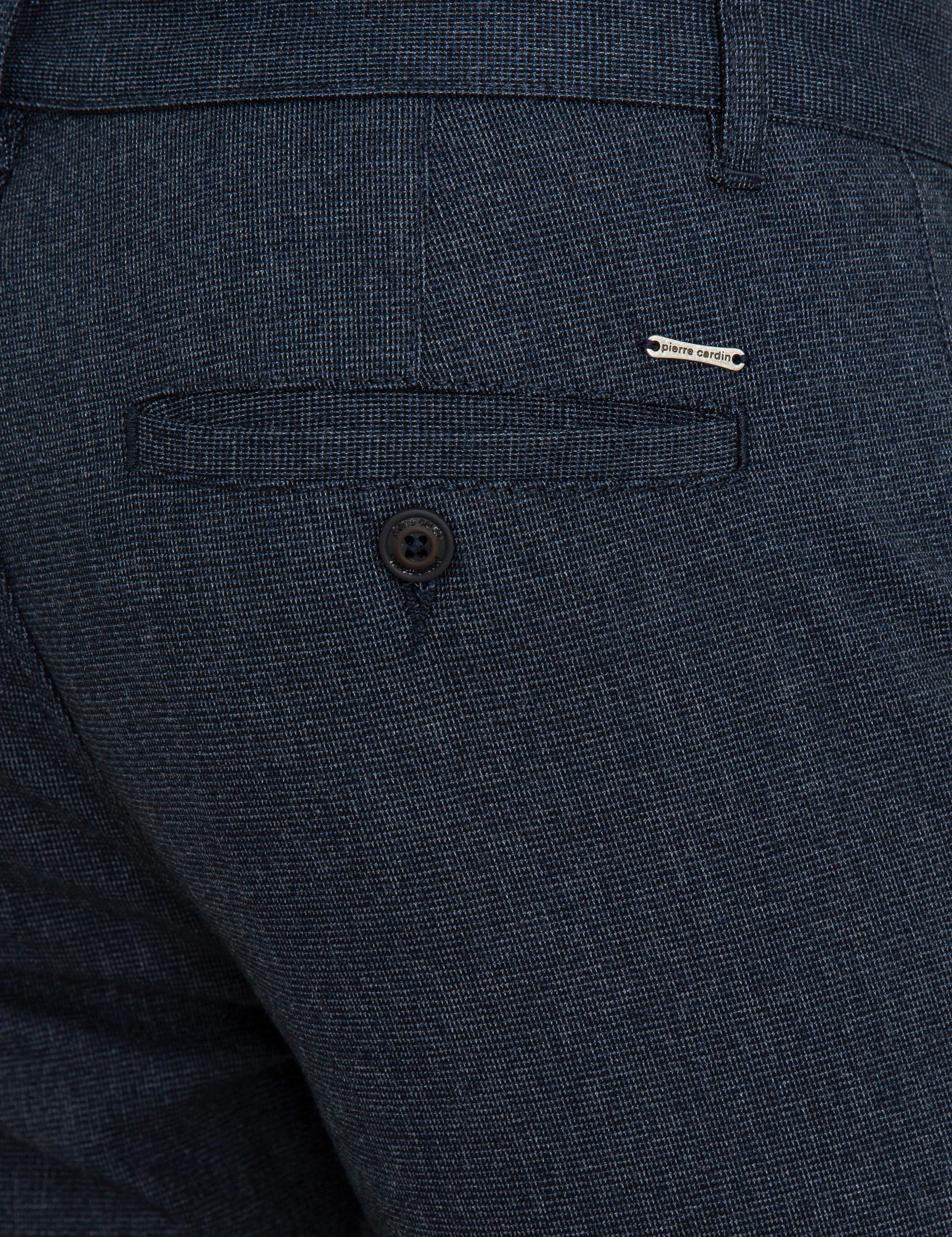 Lacivert Slim Fit Kanvas Pantolon - Image 5