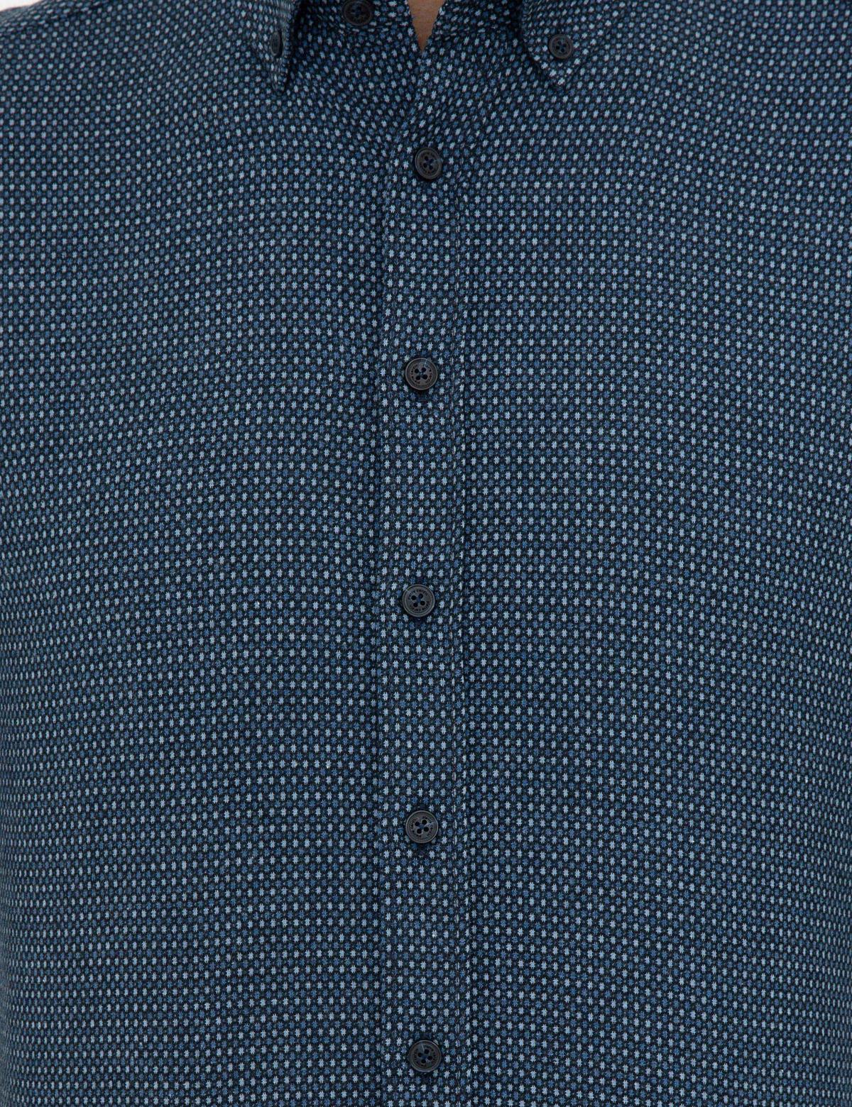 Lacivert Regular Fit Uzun Kollu Gömlek - 50238833006