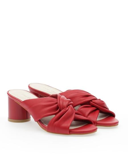 Nar Çiçeği Topuklu Terlik - 50243696009