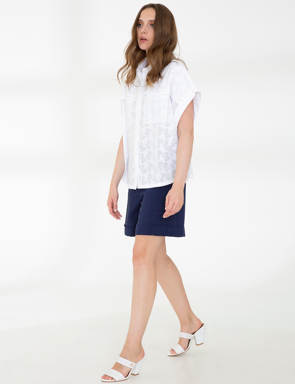 Lacivert Bermuda Şort - 50243112013