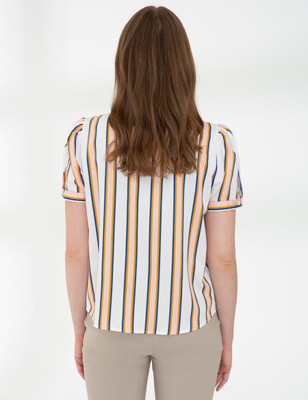 Beyaz Kısa Kollu Gömlek - 50243754002