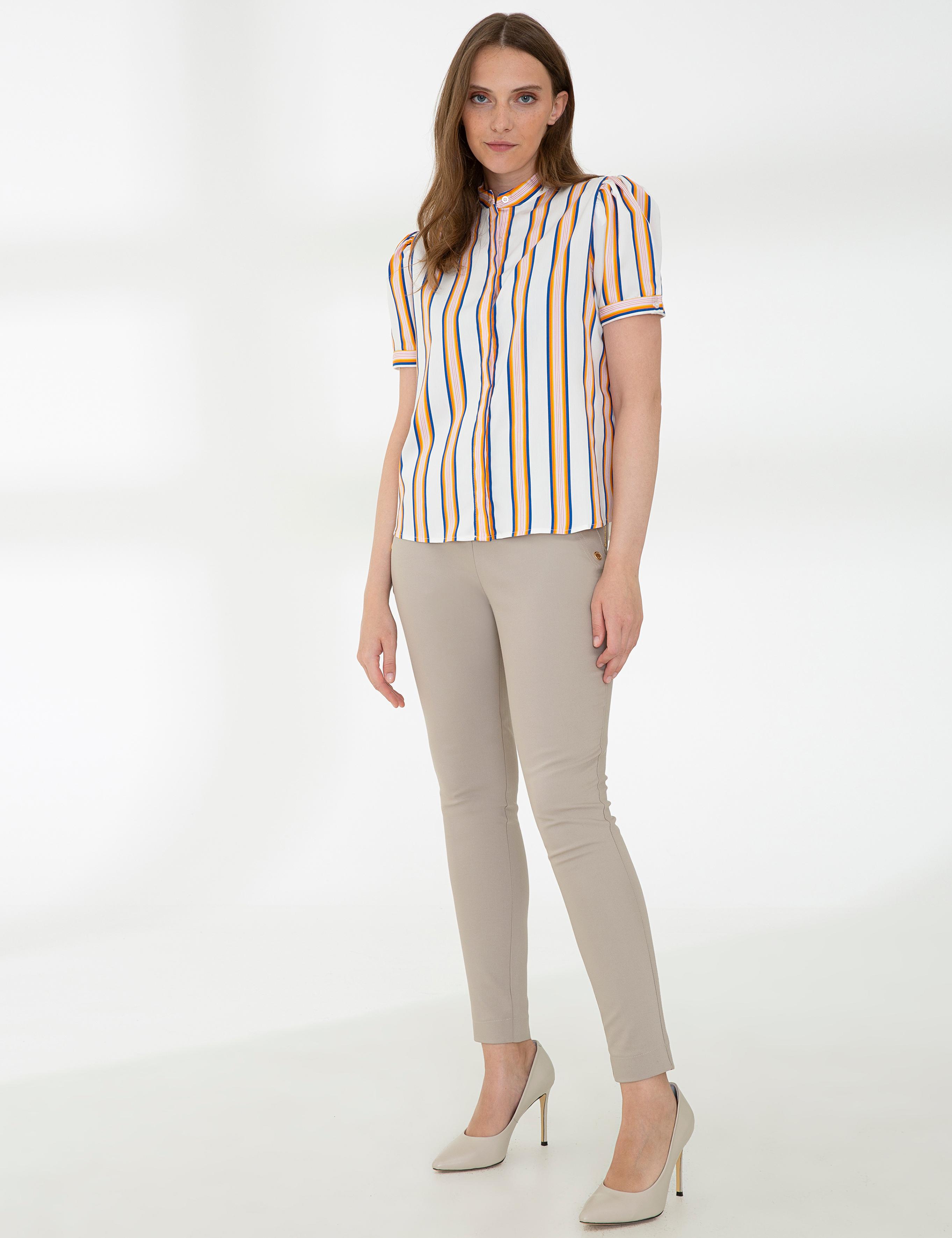 Beyaz Kısa Kollu Gömlek