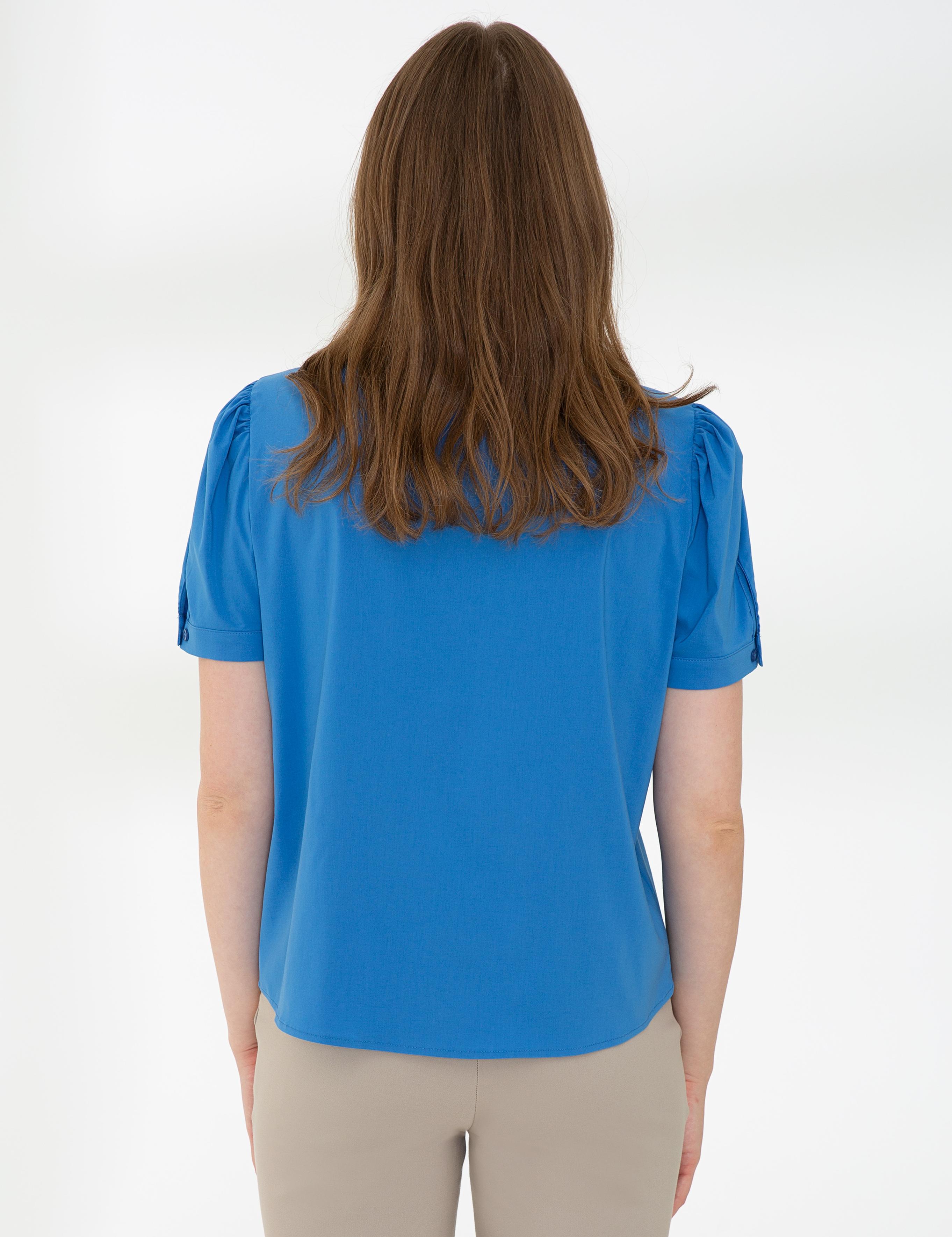 Saks Kısa Kollu Gömlek