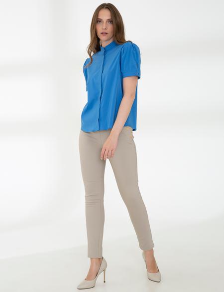 Saks Kısa Kollu Gömlek - 50243754011