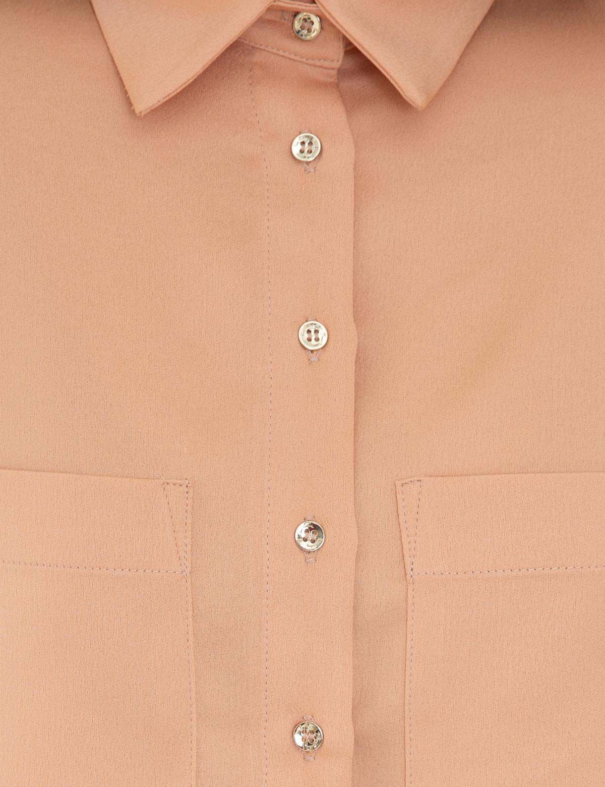 Turuncu Kısa Kollu Bluz - 50241656001