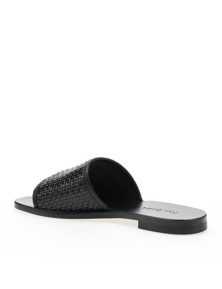 Siyah Deri Terlik - 50243728001