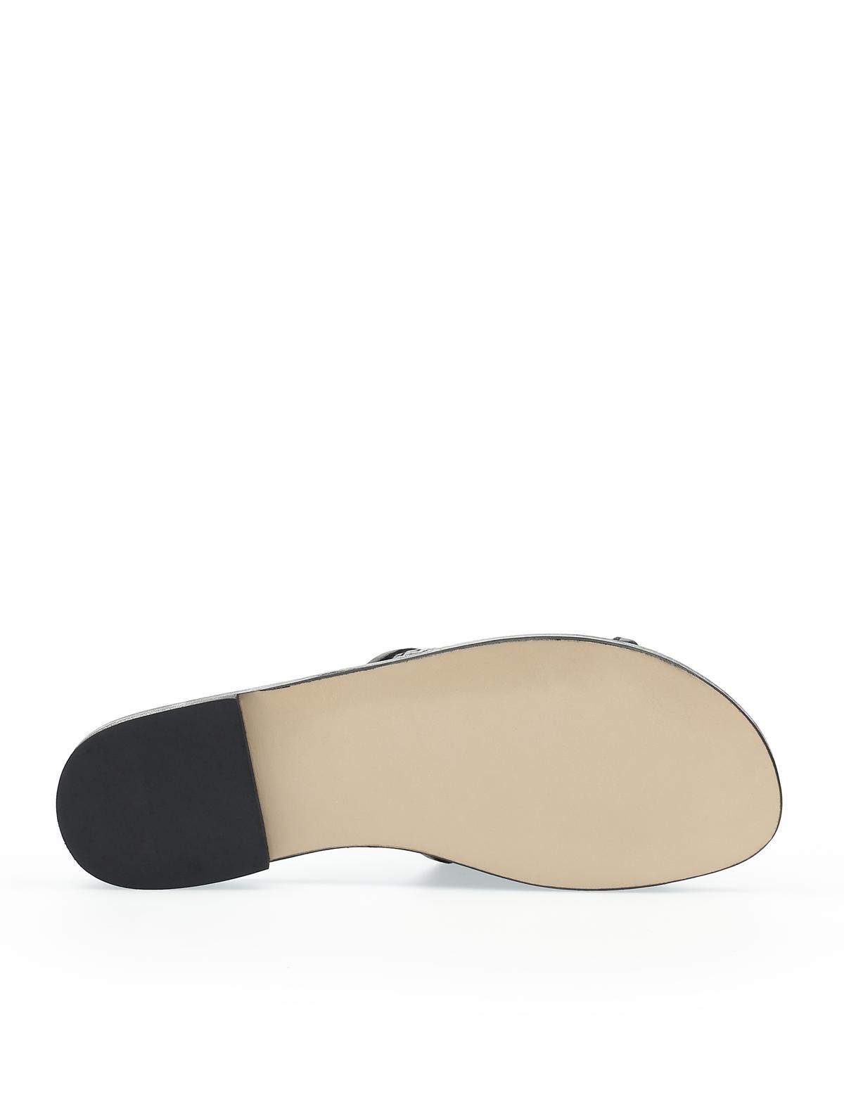 Siyah Deri Terlik - 50243728001