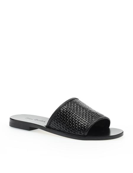 Siyah Deri Terlik - 50243728001