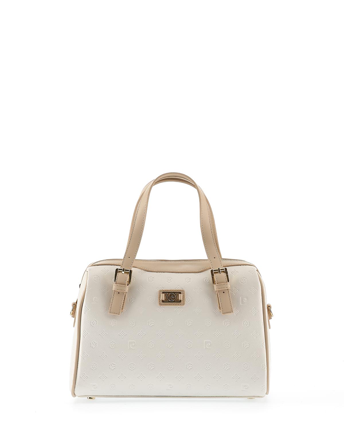 Beyaz Uzun Askılı Kol Çantası - 50246532002