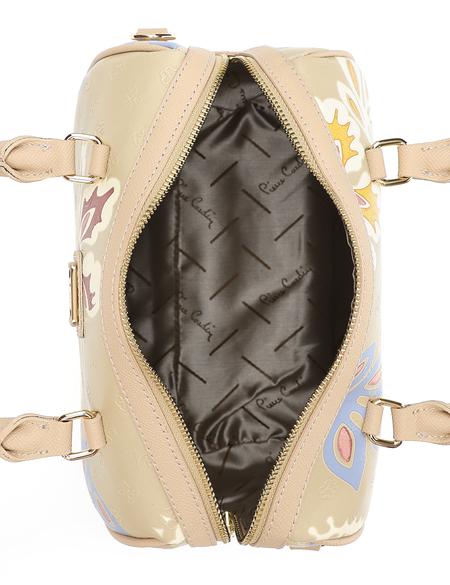 Vizon Çiçek Desenli Uzun Askılı Kol Çantası - 50244551004