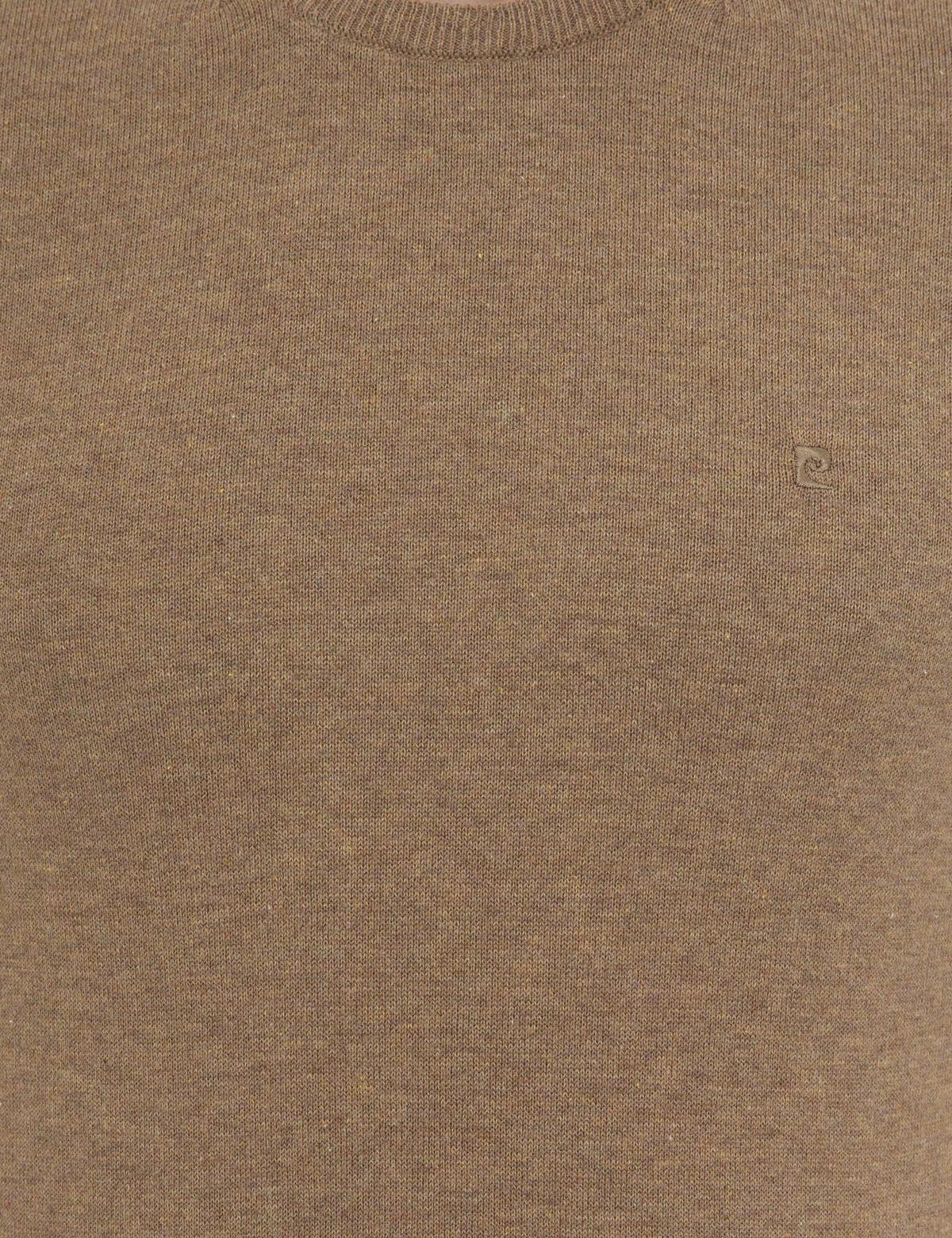 Camel Melanj Slim Fit Bisiklet Yaka Basic Triko Kazak - 50237801053