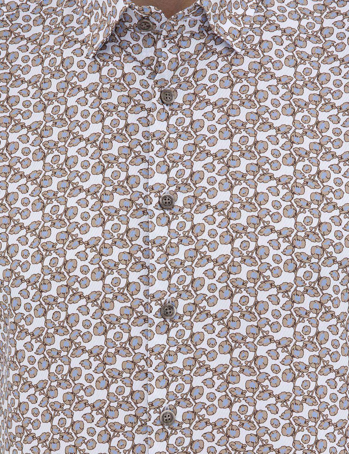 Kahverengi Slim Fit Uzun Kollu Gömlek - 50238716001