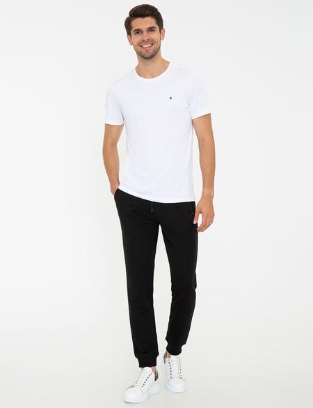 Siyah Slim Fit Eşofman Altı - 50240592027