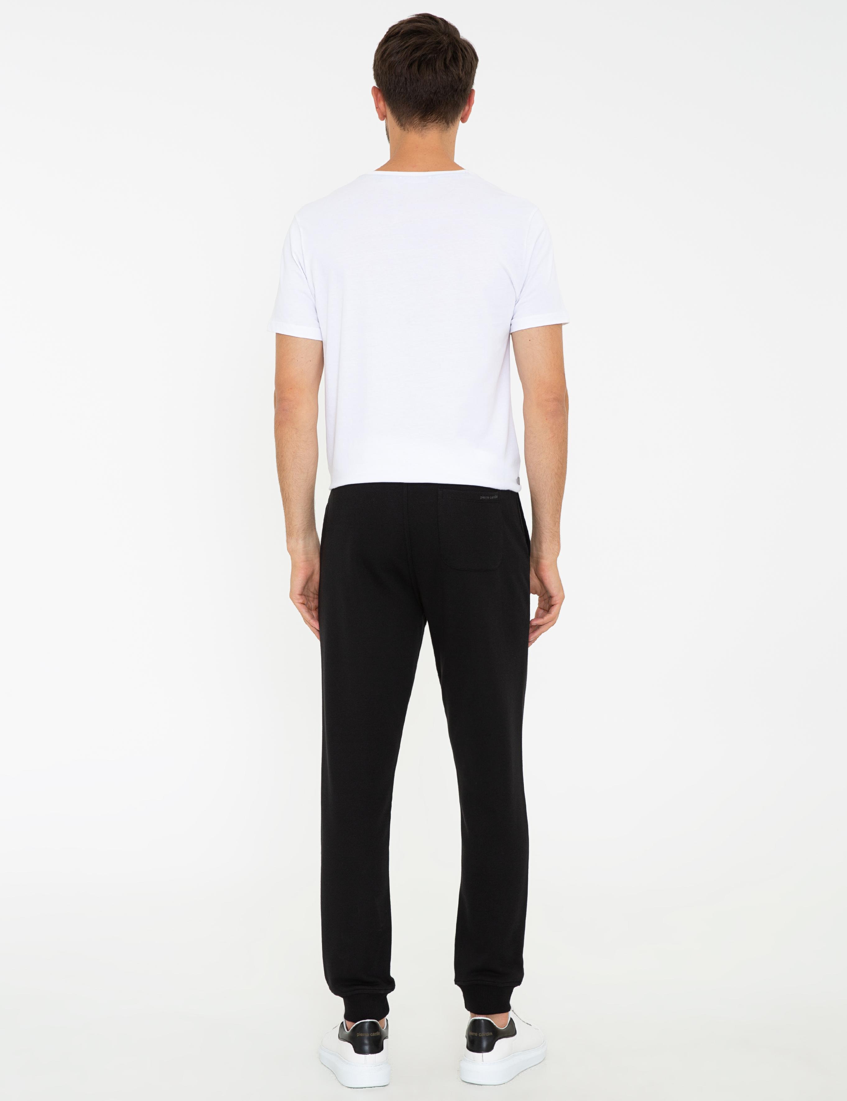 Siyah Slim Fit Eşofman Altı