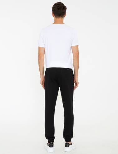 Siyah Slim Fit Eşofman Altı