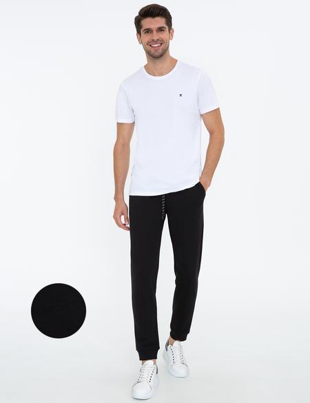Siyah Slim Fit Eşofman Altı - 50246812001