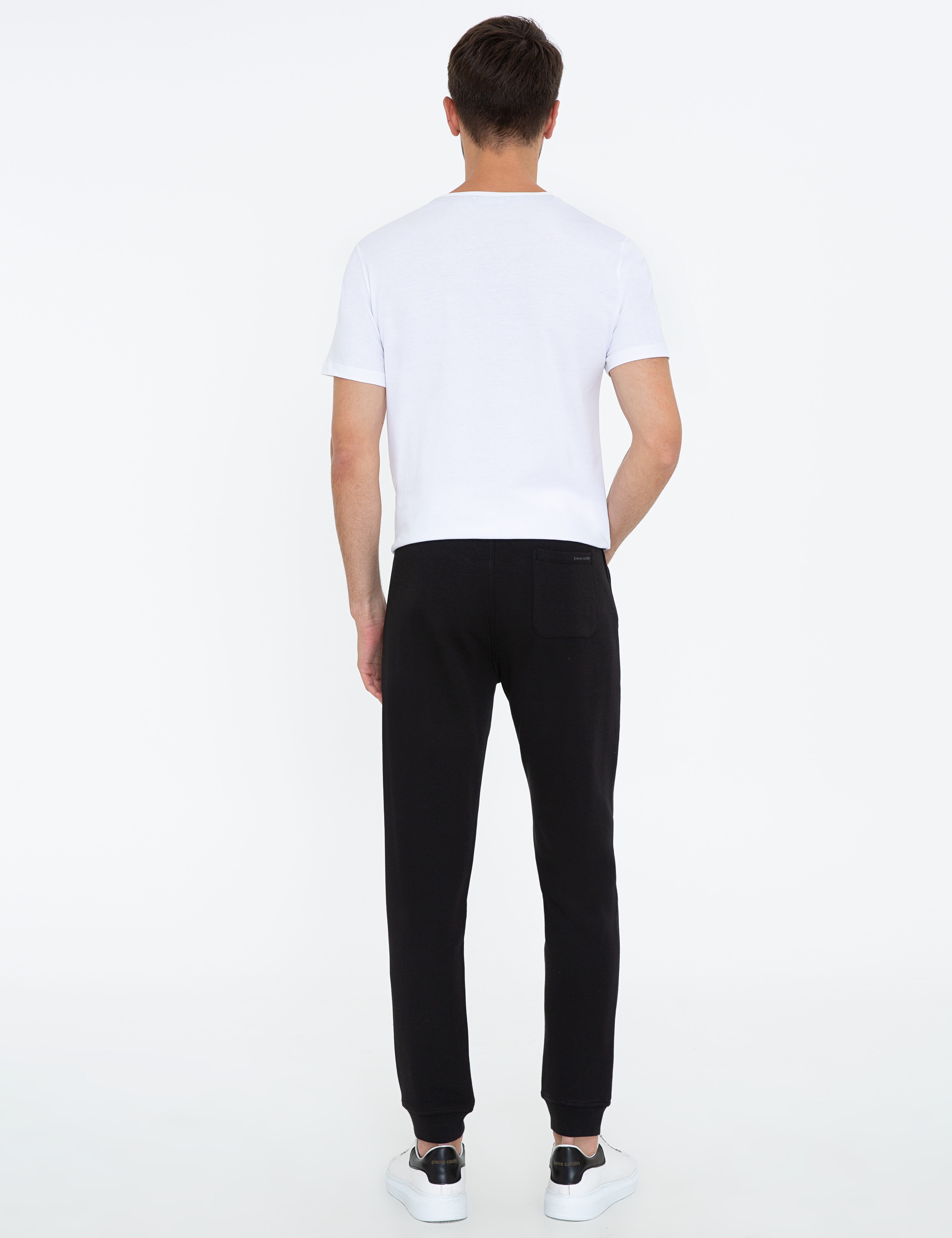Siyah Slim Fit Eşofman Altı - Image 3