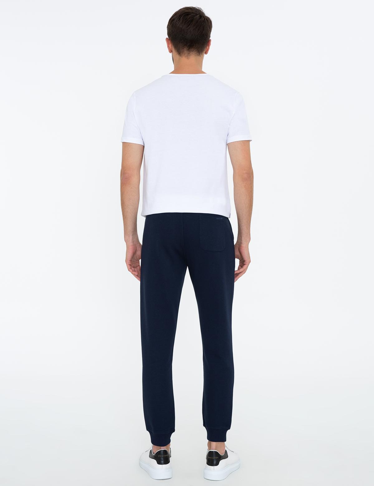 Lacivert Slim Fit Paça Lastikli Eşofman Altı - 50246812011