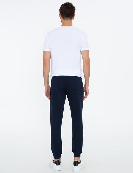 Lacivert Slim Fit Paça Lastikli Eşofman Altı - 50246812011