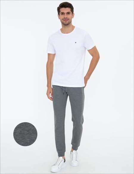 Antrasit Slim Fit Paça Lastikli Eşofman Altı - 50246812020