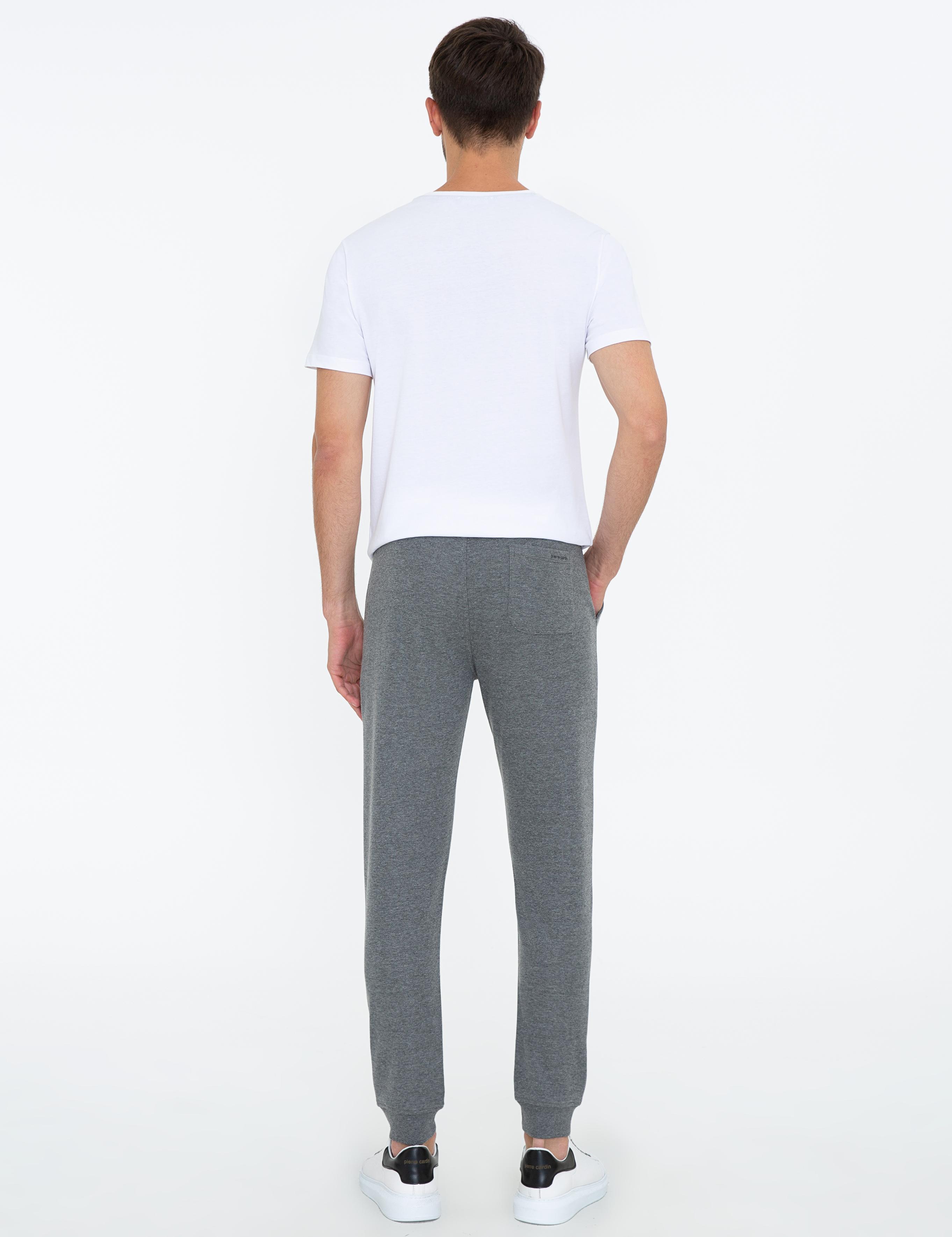 Antrasit Slim Fit Paça Lastikli Eşofman Altı