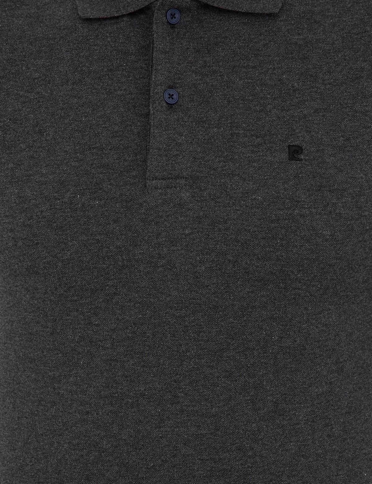 Antrasit Melanj Slim Fit Basic Sweatshirt - 50247253051