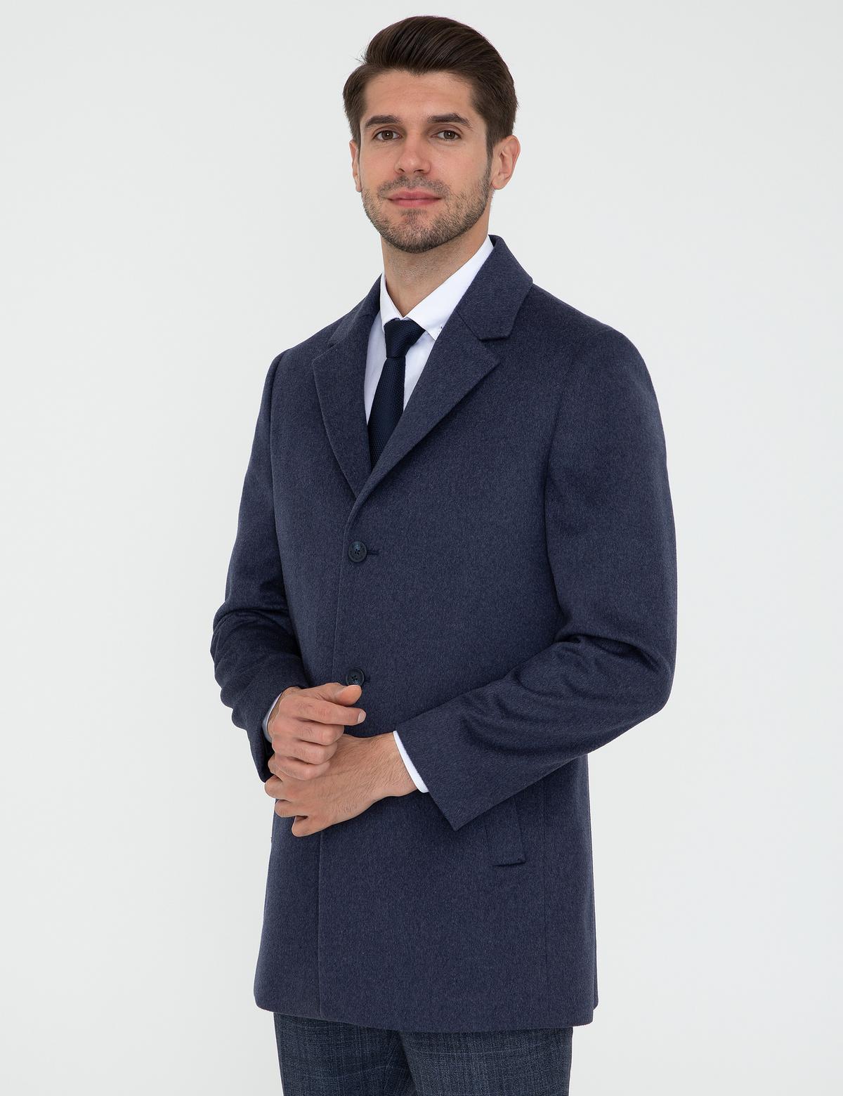 İndigo Ex. Slim Fit Kaban Kaşe - 50238895003