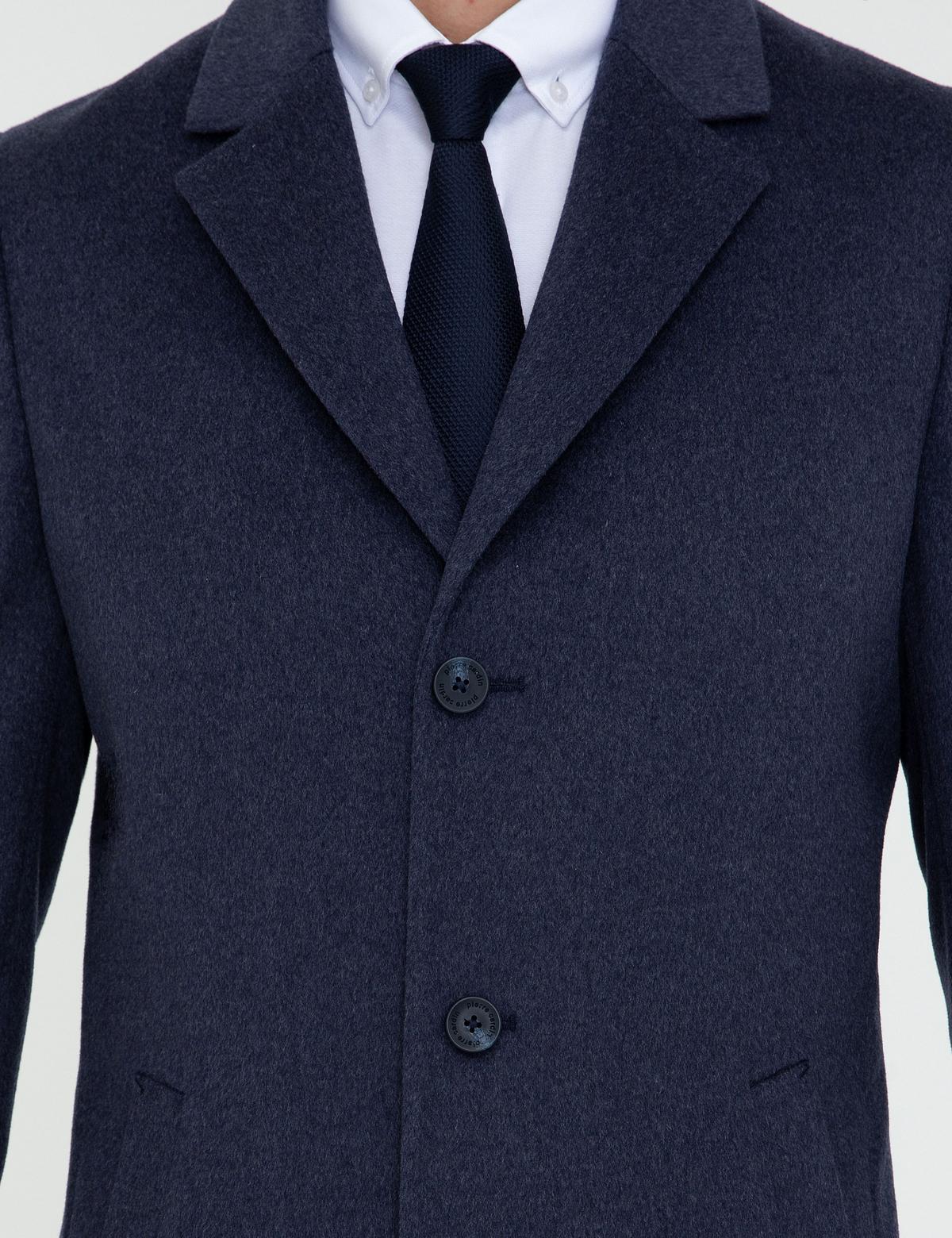 İndigo Ex. Slim Fit Kaban Kaşe - 50238895003