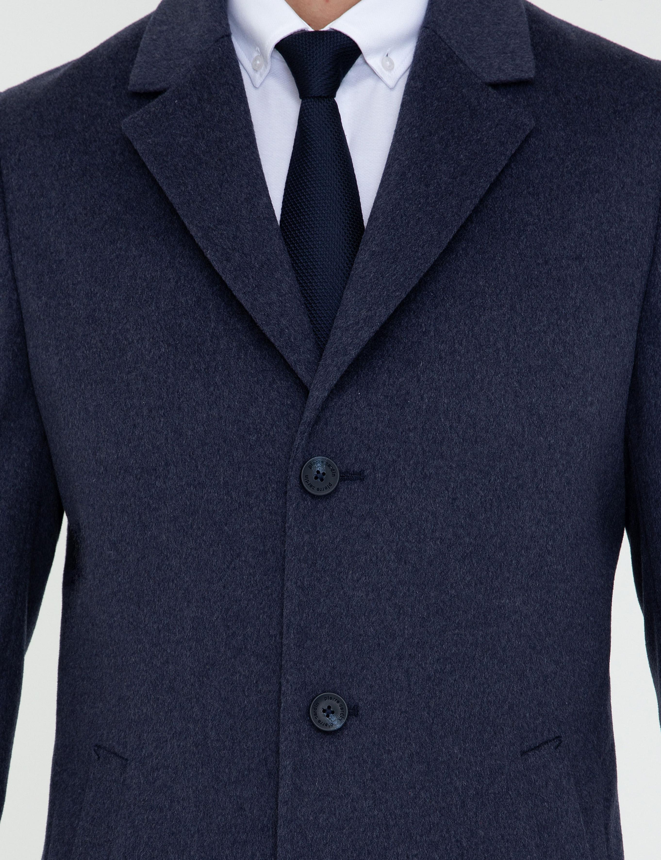 İndigo Ex. Slim Fit Kaban Kaşe