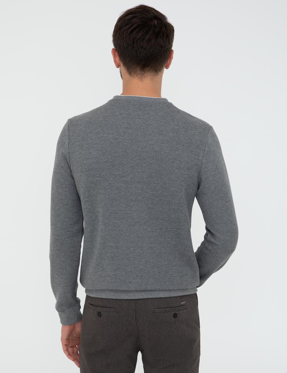 Gri Melanj Sweatshirt - 50240122023