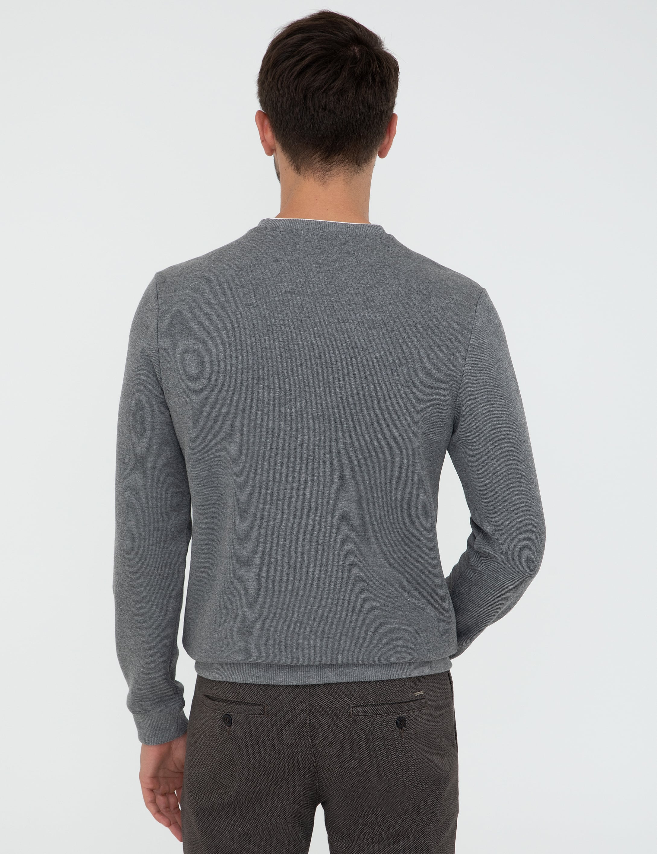 Gri Melanj Sweatshirt - Image 4