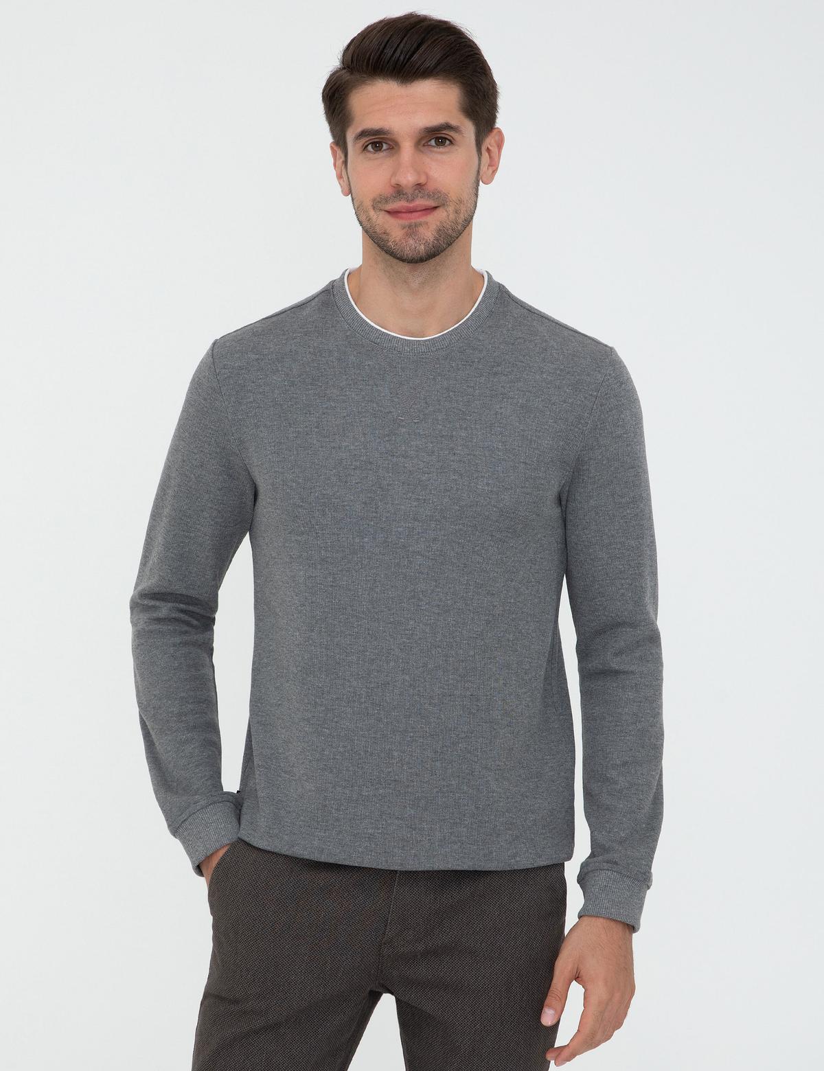 Gri Melanj Sweatshirt