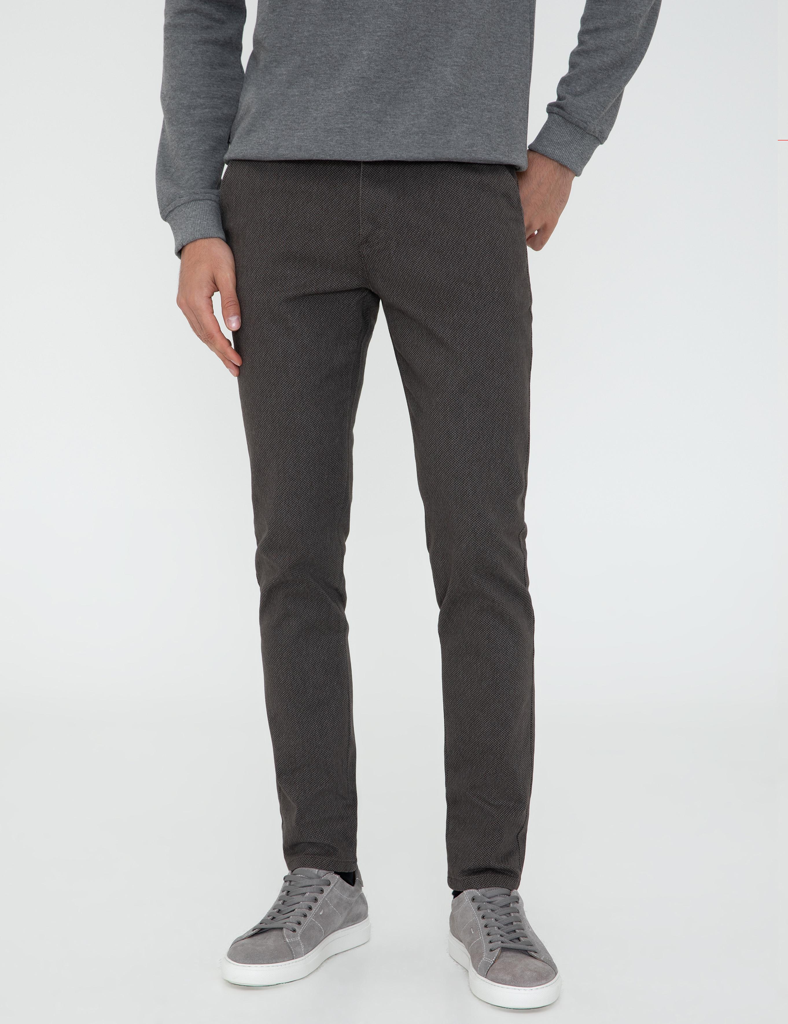 Açık Kahverengi Slim Fit Kanvas Pantolon