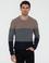 Lacivert Slim Fit Bisiklet Yaka Triko Kazak