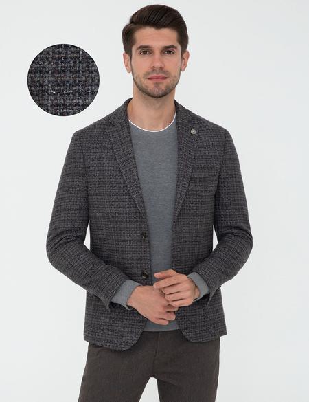 Antrasit Ex. Slim Fit Ceket - 50227222038